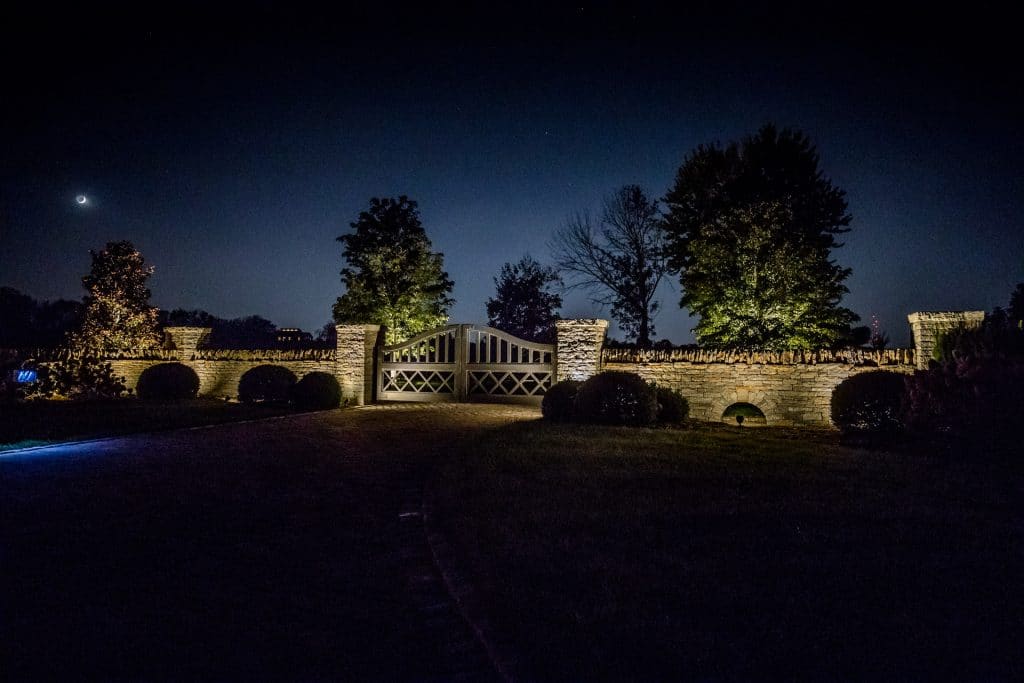 Farm Entry Lighting Red Oak Outdoor Lighting, Lexington KY